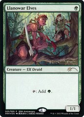 Llanowar Elves (005/005) - Foil (30th Anniversary Promo)