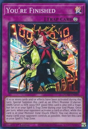 Youre Finished - DUNE-EN080 - Super Rare - 1st Edition