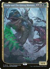 Thalia and The Gitrog Monster - Foil (Store Championships Promos)