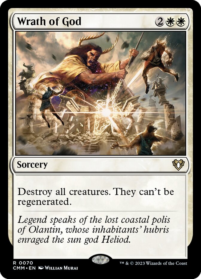 Wrath of God - Foil