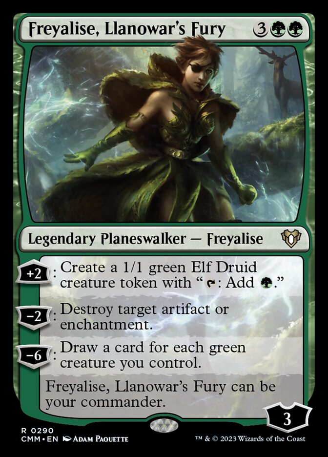 Freyalise, Llanowars Fury - Foil