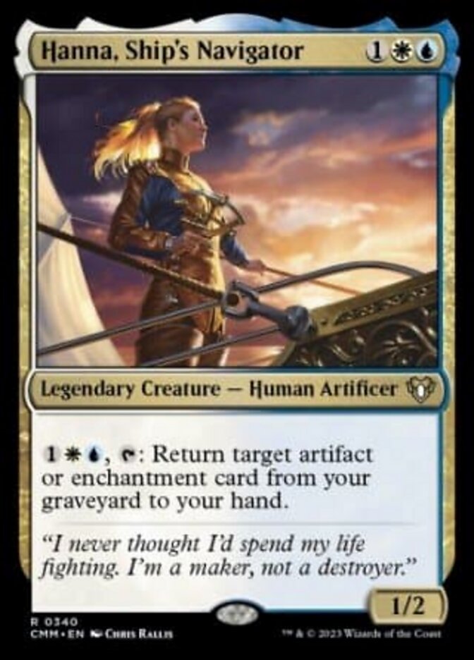 Hanna, Ships Navigator