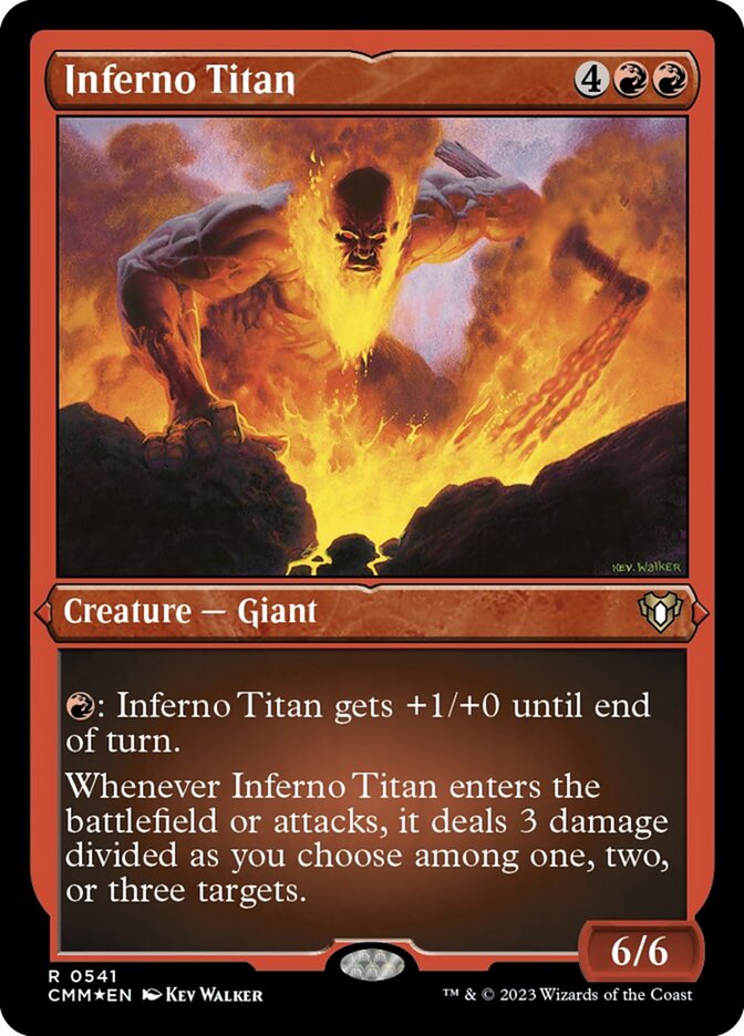 Inferno Titan - Foil Etched