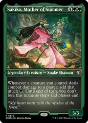 Sakiko, Mother of Summer (Foil Etched) - Foil