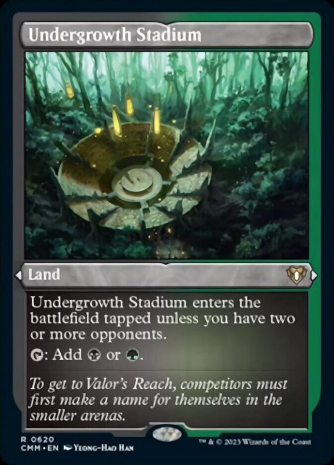 Undergrowth Stadium - Foil Etched