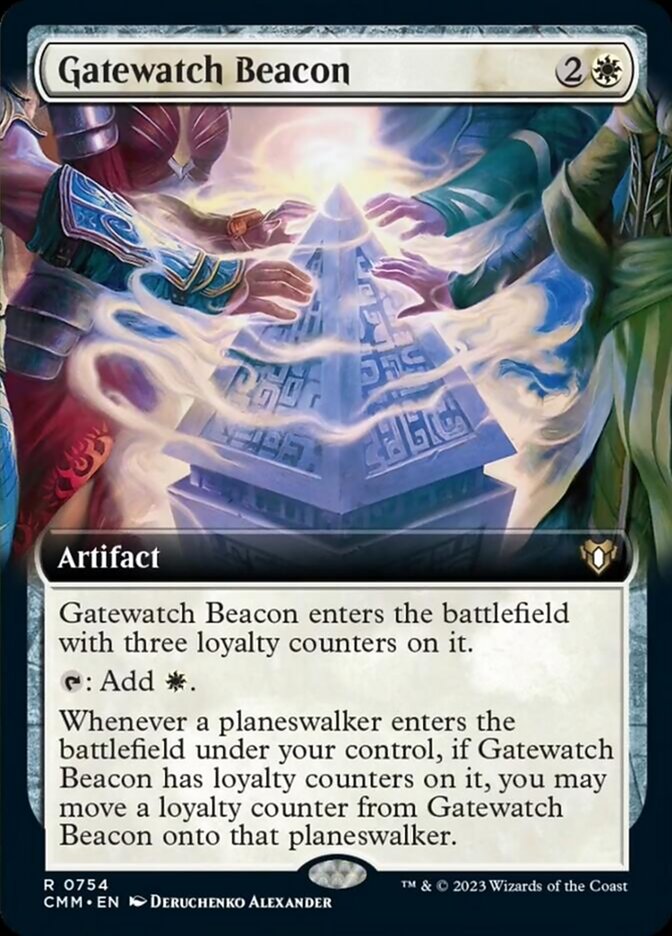 Gatewatch Beacon - Foil - Extended Art