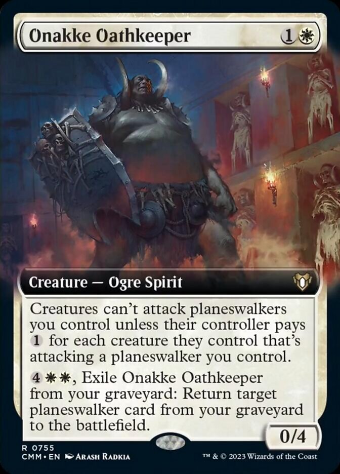 Onakke Oathkeeper (0755) - Extended Art