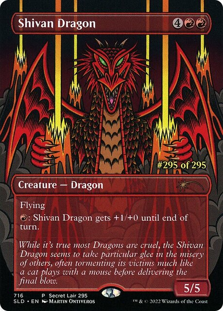 Shivan Dragon - Serialized