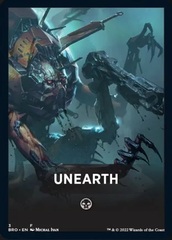 Unearth Theme Card