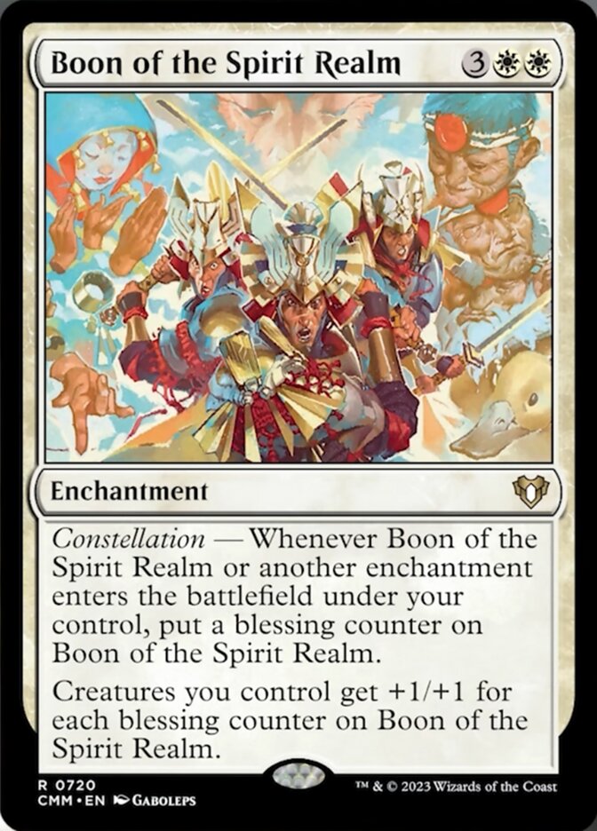 Boon of the Spirit Realm