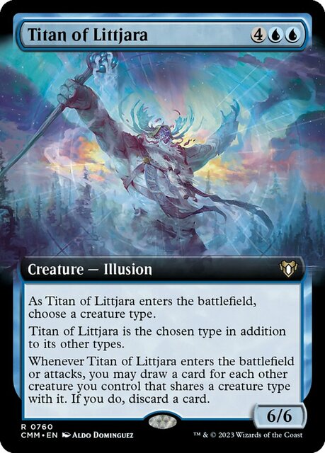 Titan of Littjara - Extended Art