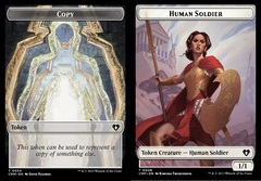 Copy (0054) // Human Soldier (0006) Double-Sided Token