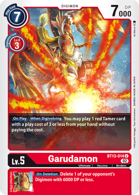 Garudamon - BT13-014 - U