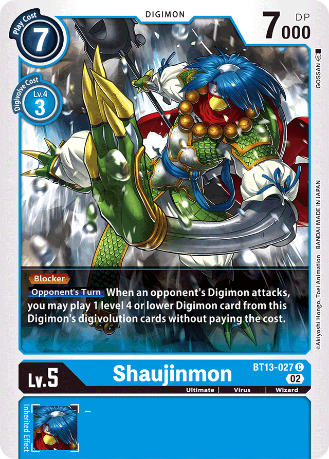 Shaujinmon - BT13-027 - C