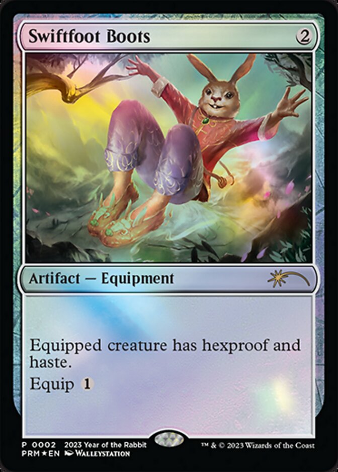 Swiftfoot Boots - Foil (Year of the Rabbit 2023)