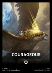 Courageous Theme Card