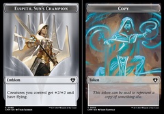 Copy Token (0055) // Emblem - Elspeth, Sun's Champion (0080)