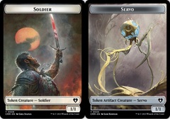 Soldier Token (0009) // Servo Token (0045)