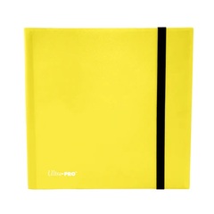 Ultra Pro - Eclipse 12-Pocket PRO-Binder - Lemon Yellow