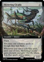 Skittering Cicada - Extended Art