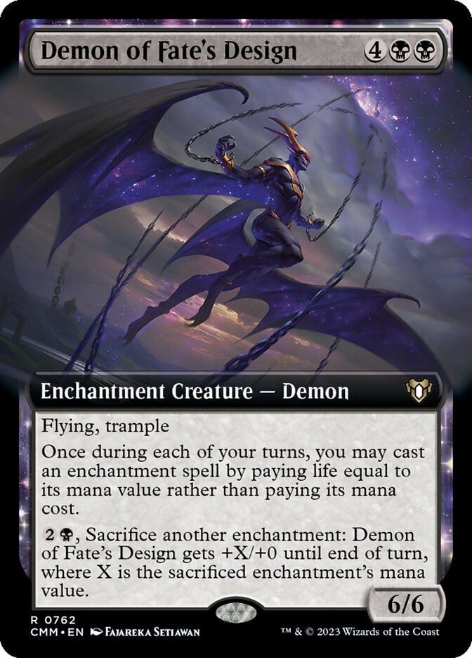 Demon of Fates Design - Extended Art