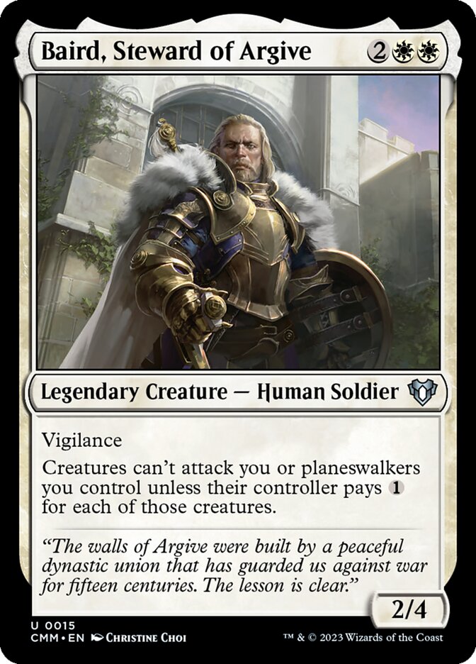 Baird, Steward of Argive (0015) - Foil