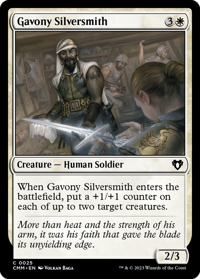 Gavony Silversmith - Foil