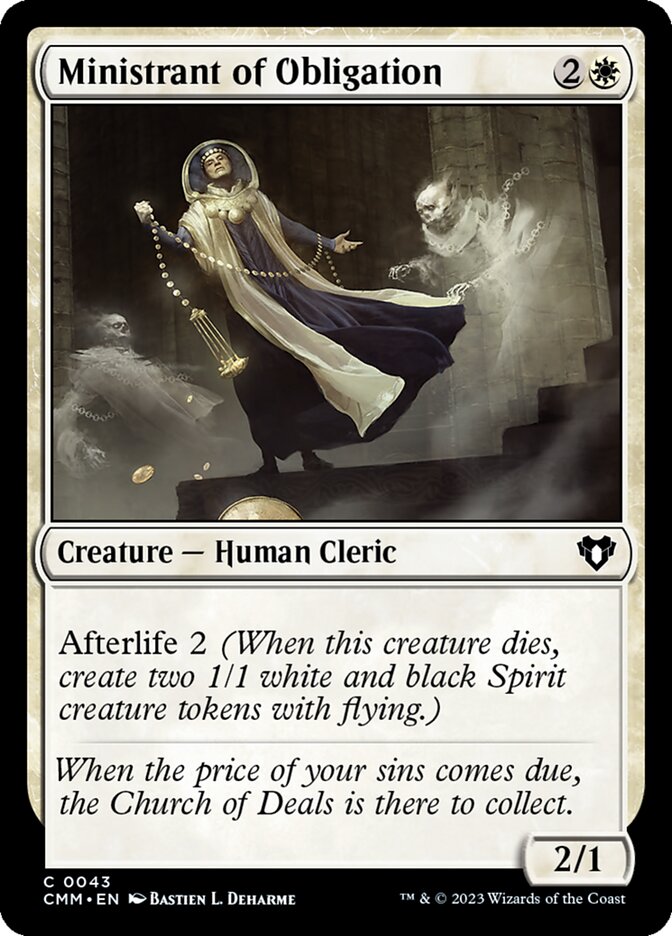 Ministrant of Obligation - Foil