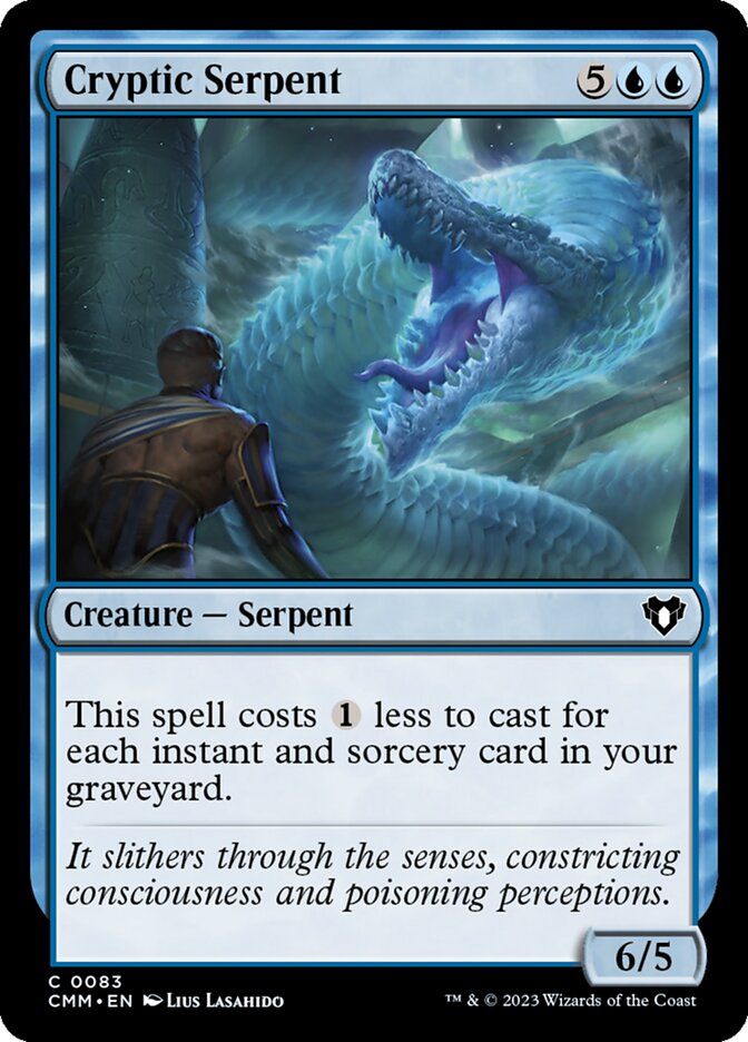 Cryptic Serpent - Foil