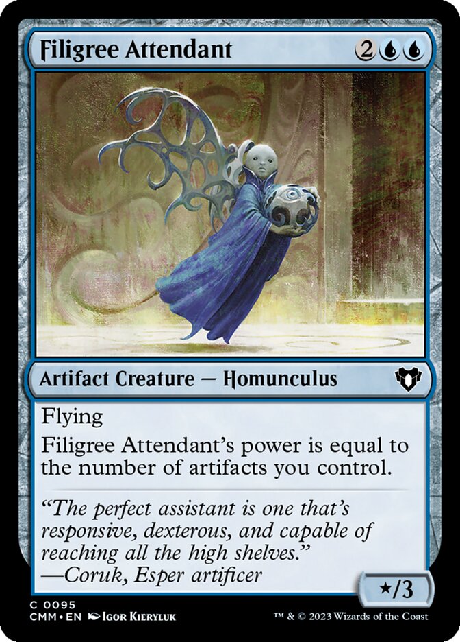 Filigree Attendant - Foil