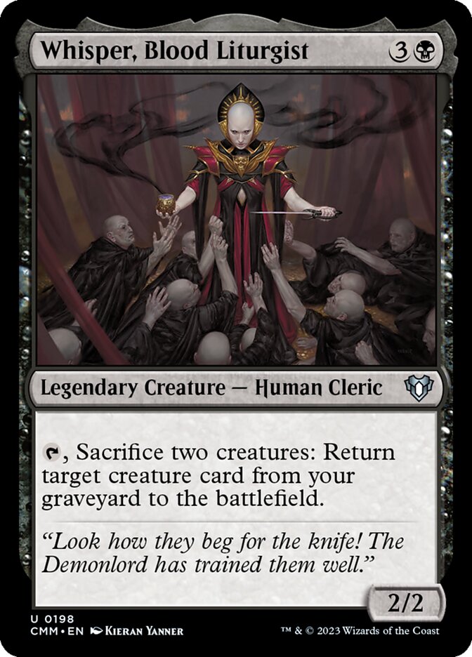 Whisper, Blood Liturgist - Foil