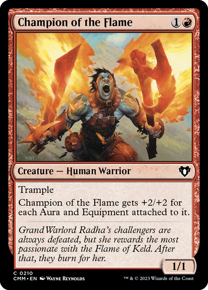 Champion of the Flame - Foil