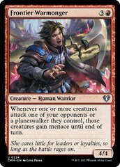 Frontier Warmonger - Foil