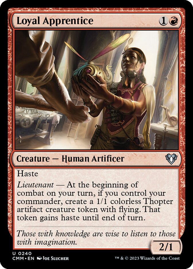 Loyal Apprentice - Foil