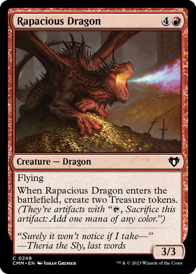 Rapacious Dragon - Foil