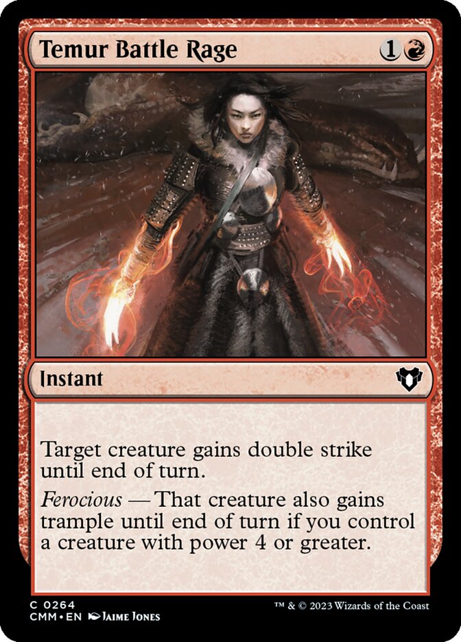 Temur Battle Rage - Foil