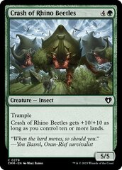 Crash of Rhino Beetles - Foil