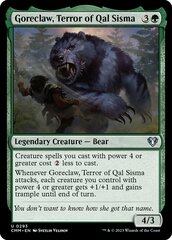 Goreclaw, Terror of Qal Sisma - Foil