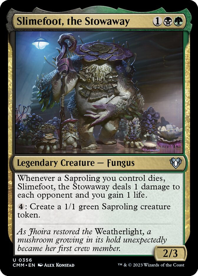 Slimefoot, the Stowaway (0356) - Foil