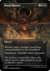 Dread Return - Foil - Borderless