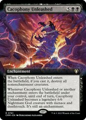 Cacophony Unleashed - Foil - Extended Art