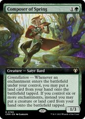 Composer of Spring - Foil - Extended Art