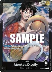 Monkey.D.Luffy - ST08-001 - L - Foil