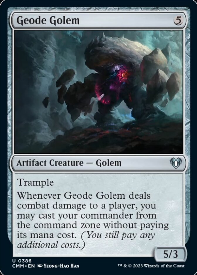 Geode Golem - Foil