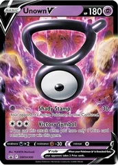 Unown V - SWSH300 - SWSH Black Star Promos