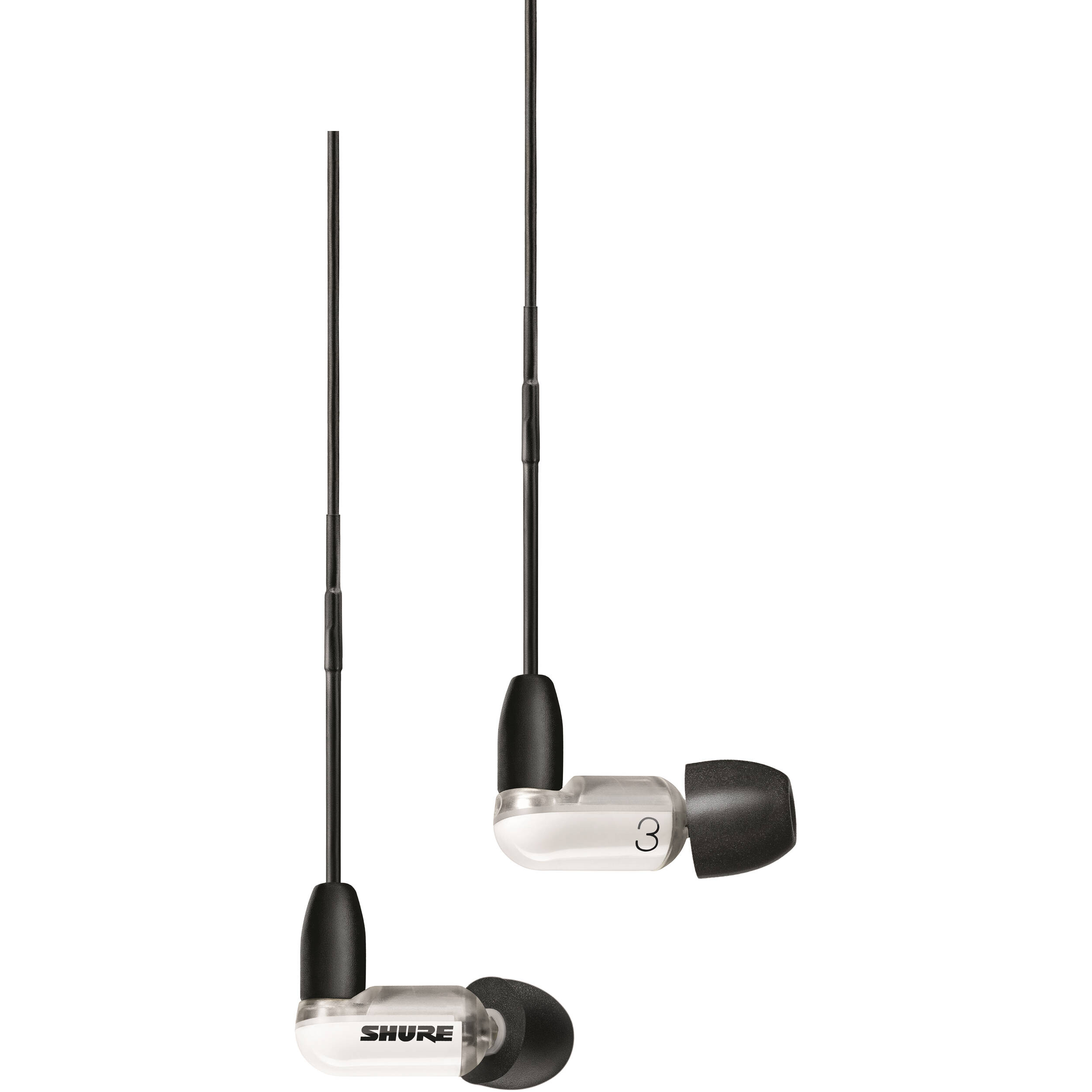 Shure Aonic 3 Wired Sound-Isolating Earphones (White)