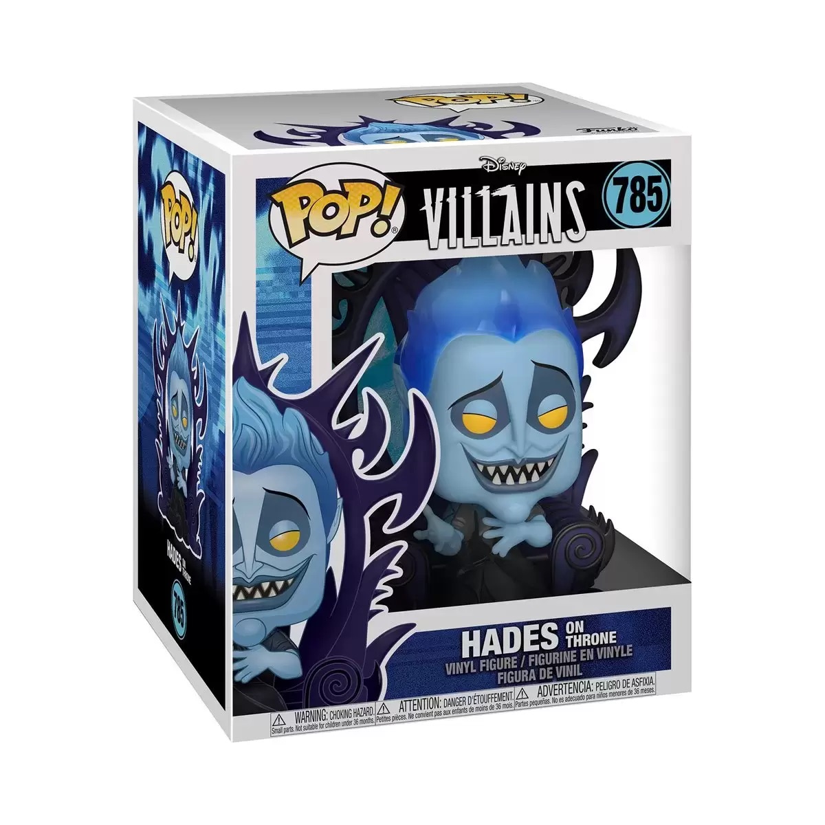 Pop Deluxe Disney Villains Hades On Throne