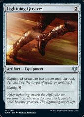 Lightning Greaves - Foil