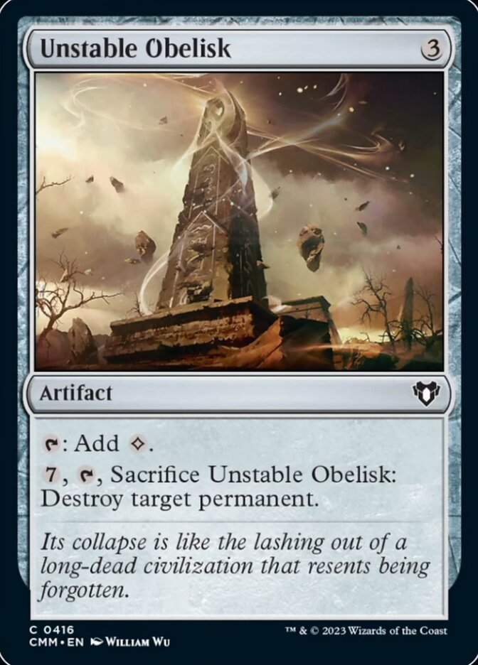 Unstable Obelisk - Foil