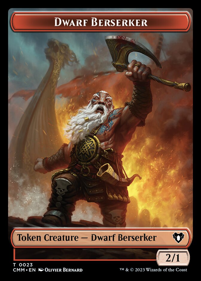 Dwarf Berserker Token